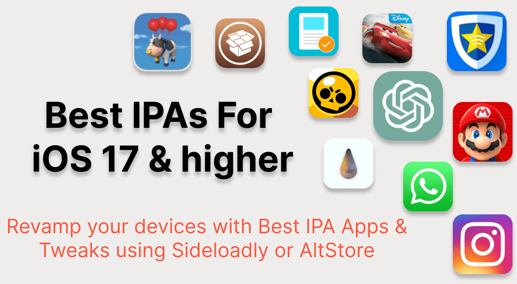 Best ipa apps for iOS 15 - 15.7.7